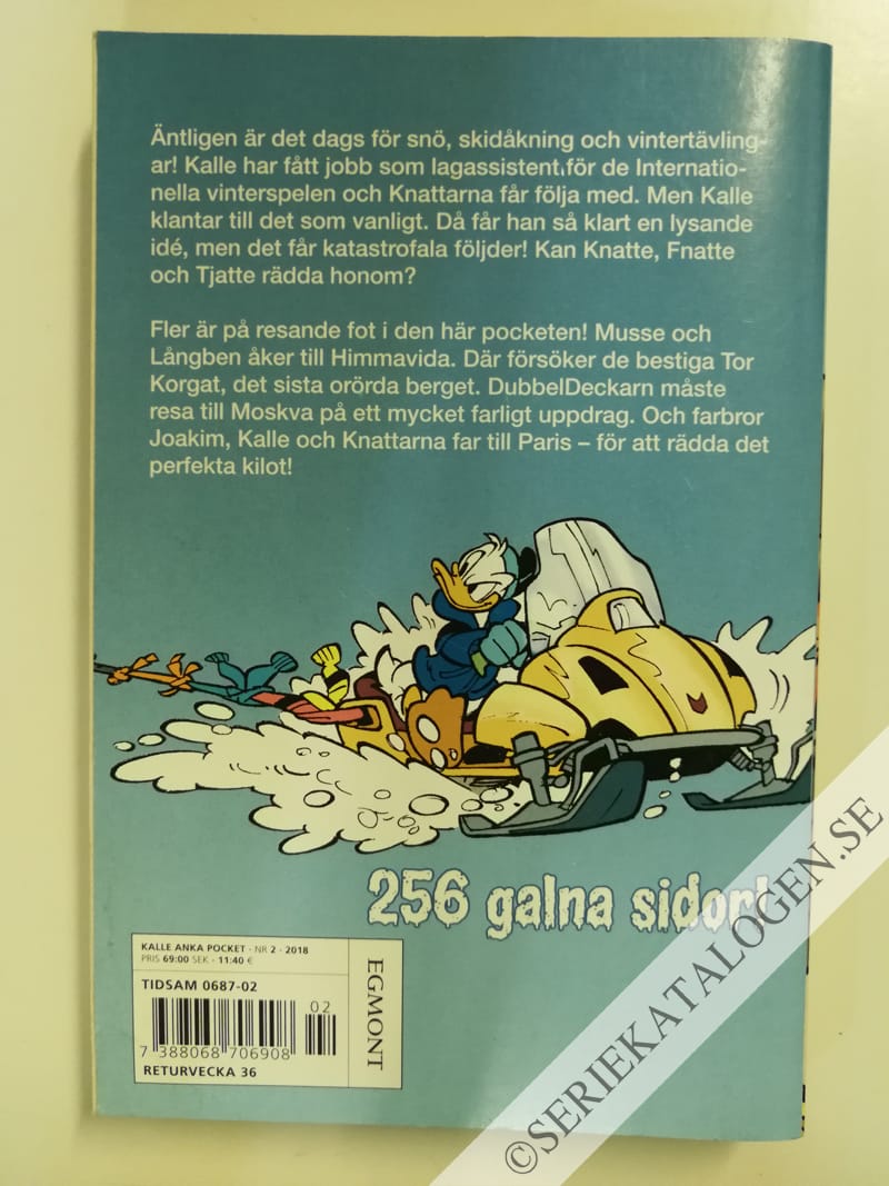 Baksida på Våghalsigt vinternöje (2018)
