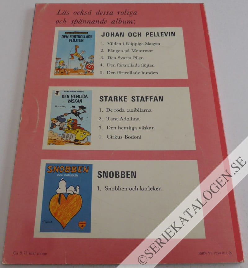 Baksida på Tant Adolfina (1973)