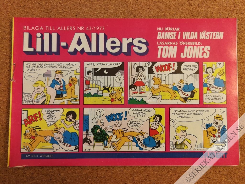 Framsida på Lill-Allers #43 (1973)