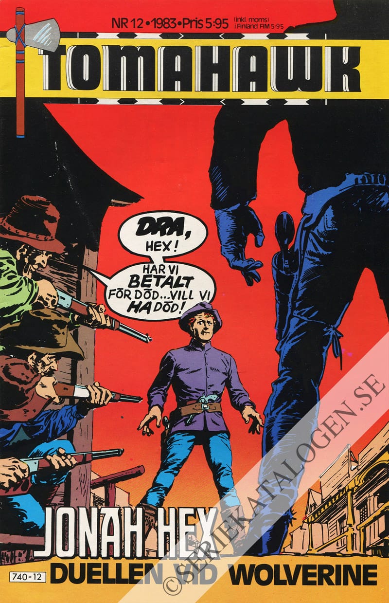Framsida på Tomahawk #12 (1983)