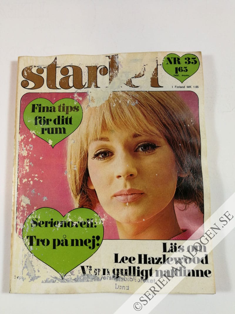 Framsida på Starlet #35 (1971)