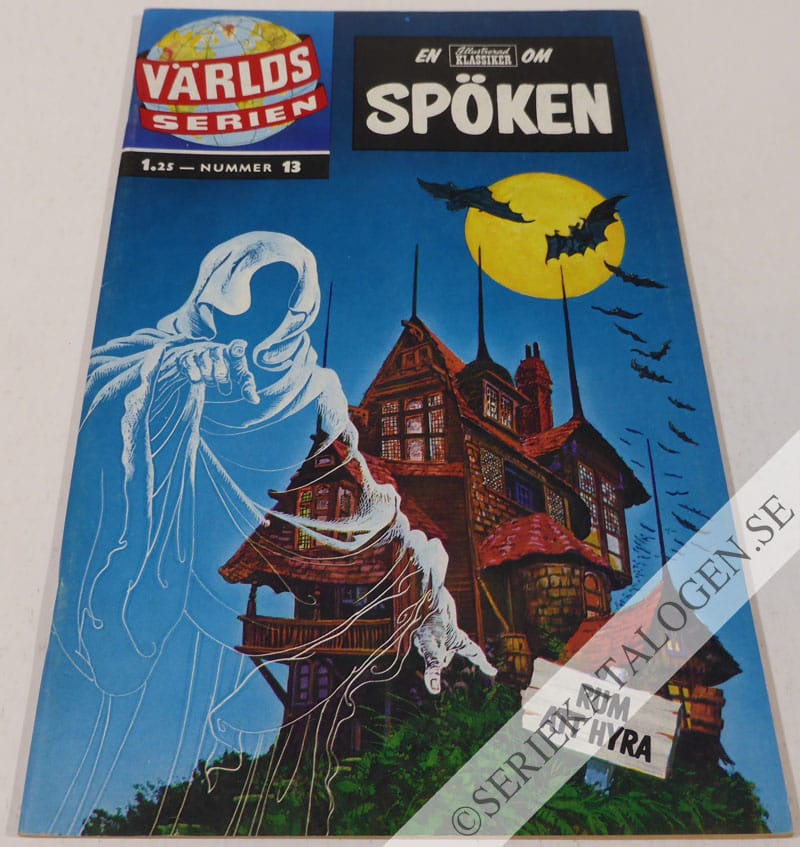 Framsida på Världsserien Spöken (1961)
