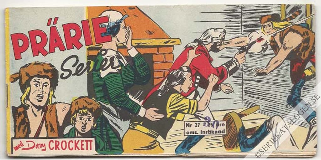 Framsida på Prärie-serier #27 (1960)