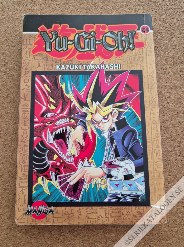 Framsida på Yu-Gi-Oh! #24 - Död på en runda (2008)