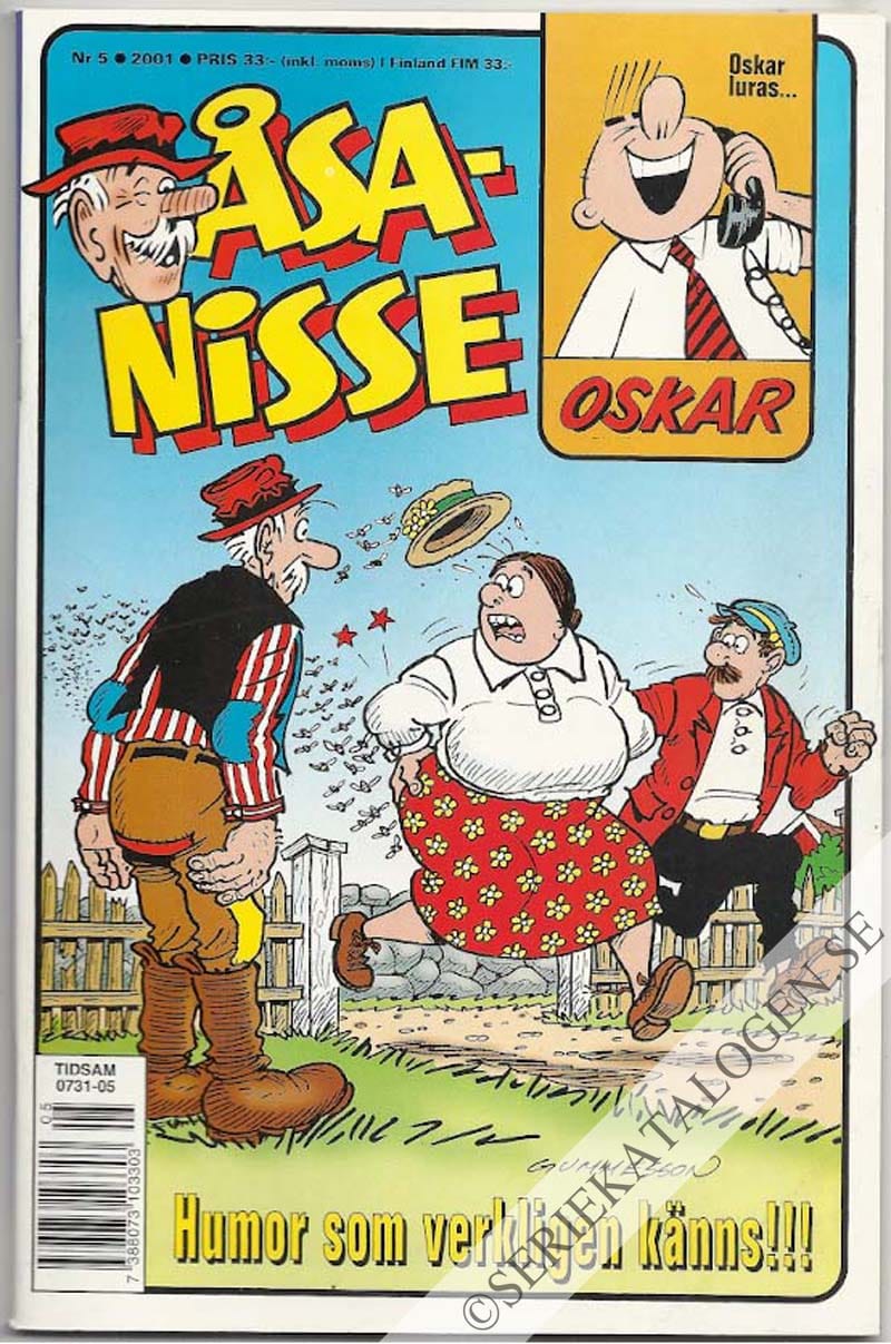 Framsida på Åsa-Nisse #5 (2001)