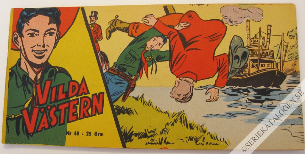 Framsida på Vilda Västern #48 (1959)