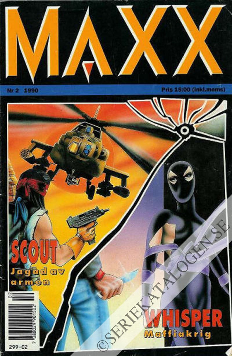 Framsida på Maxx #2 (1990)