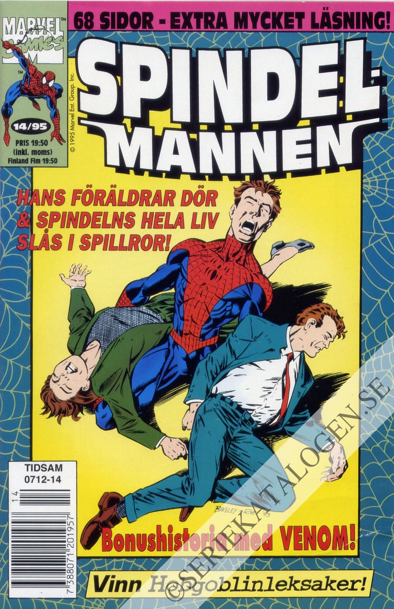 Framsida på Spindelmannen #14 (1995)