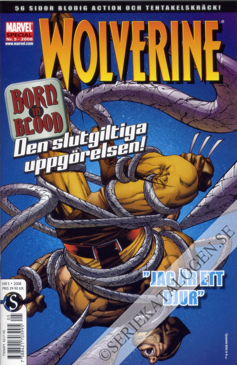 Framsida på Marvel special #5 (2008)