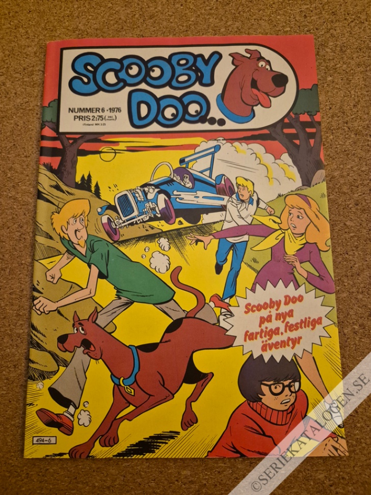 Framsida på Scooby Doo #6 (1976)
