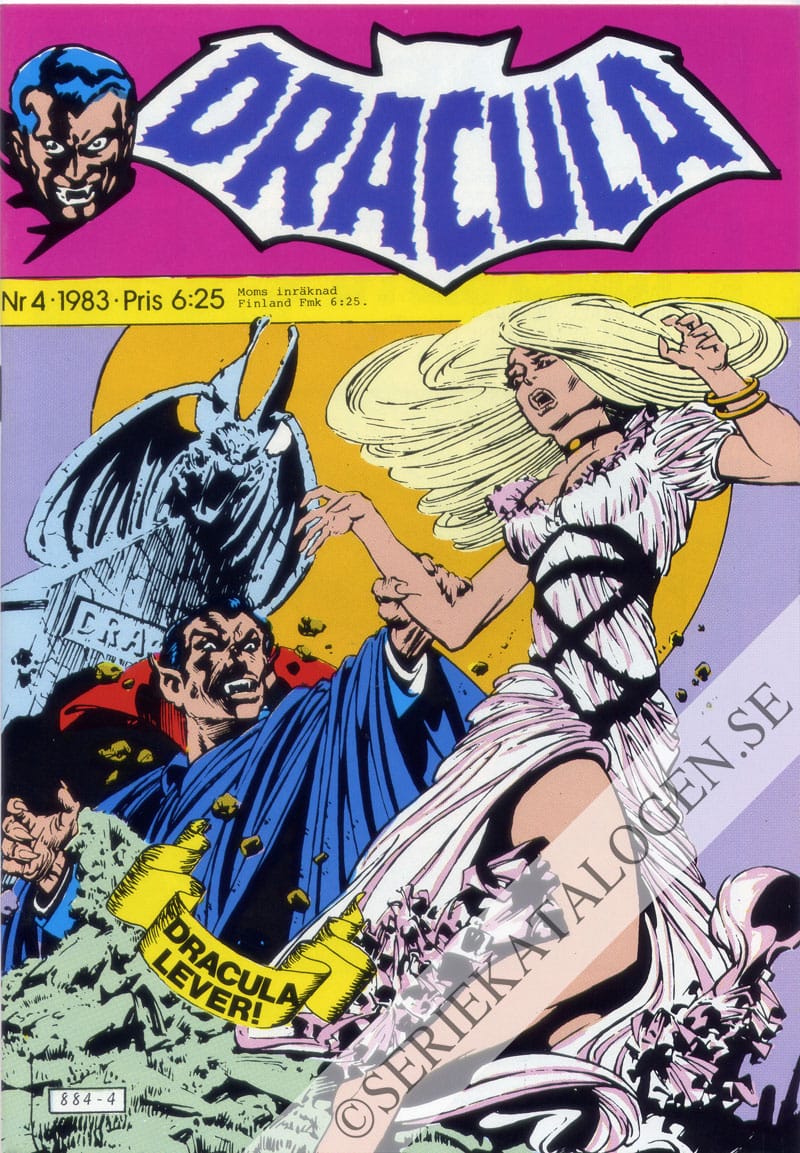 Framsida på Dracula #4 (1983)