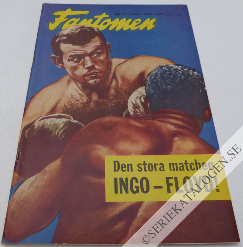 Framsida på Fantomen #7 (1960)