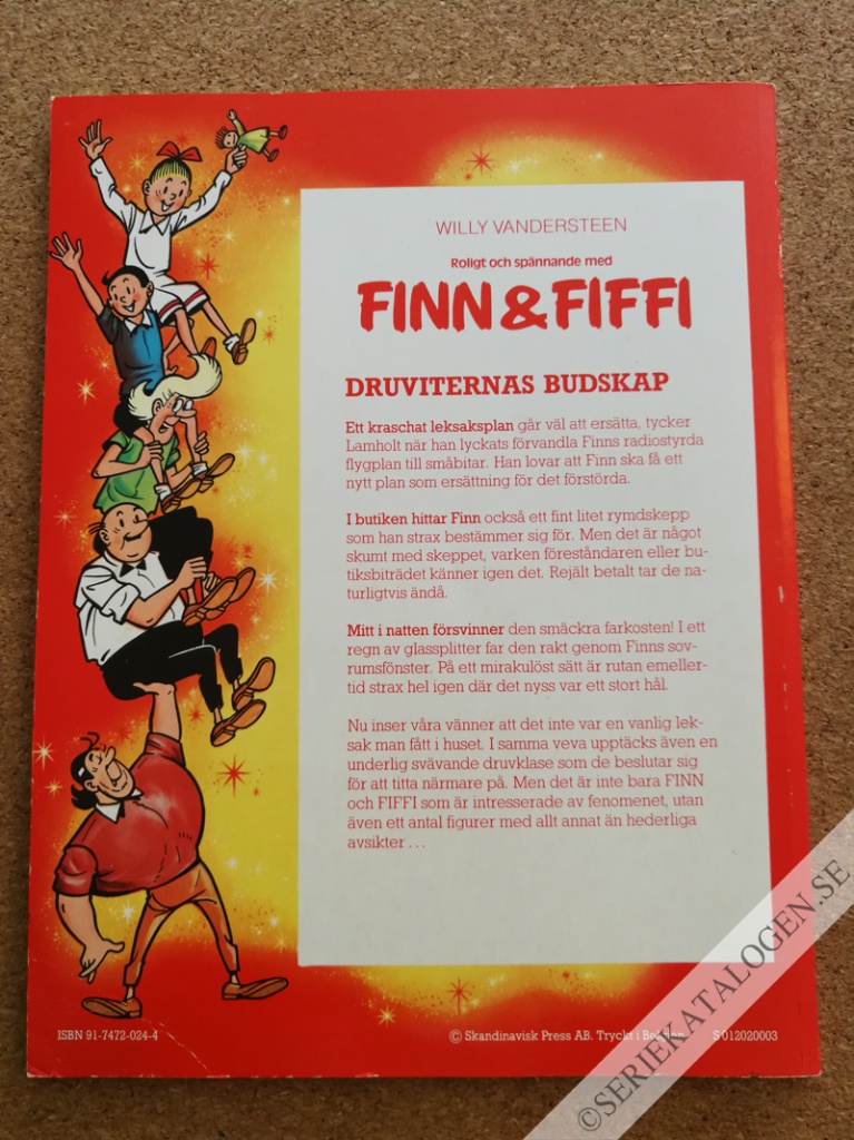 Baksida på Druviternas budskap (19??)
