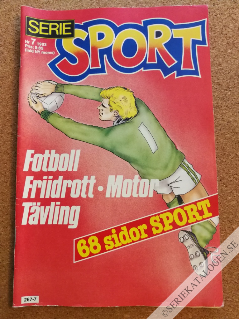 Framsida på Seriesport #7 (1983)