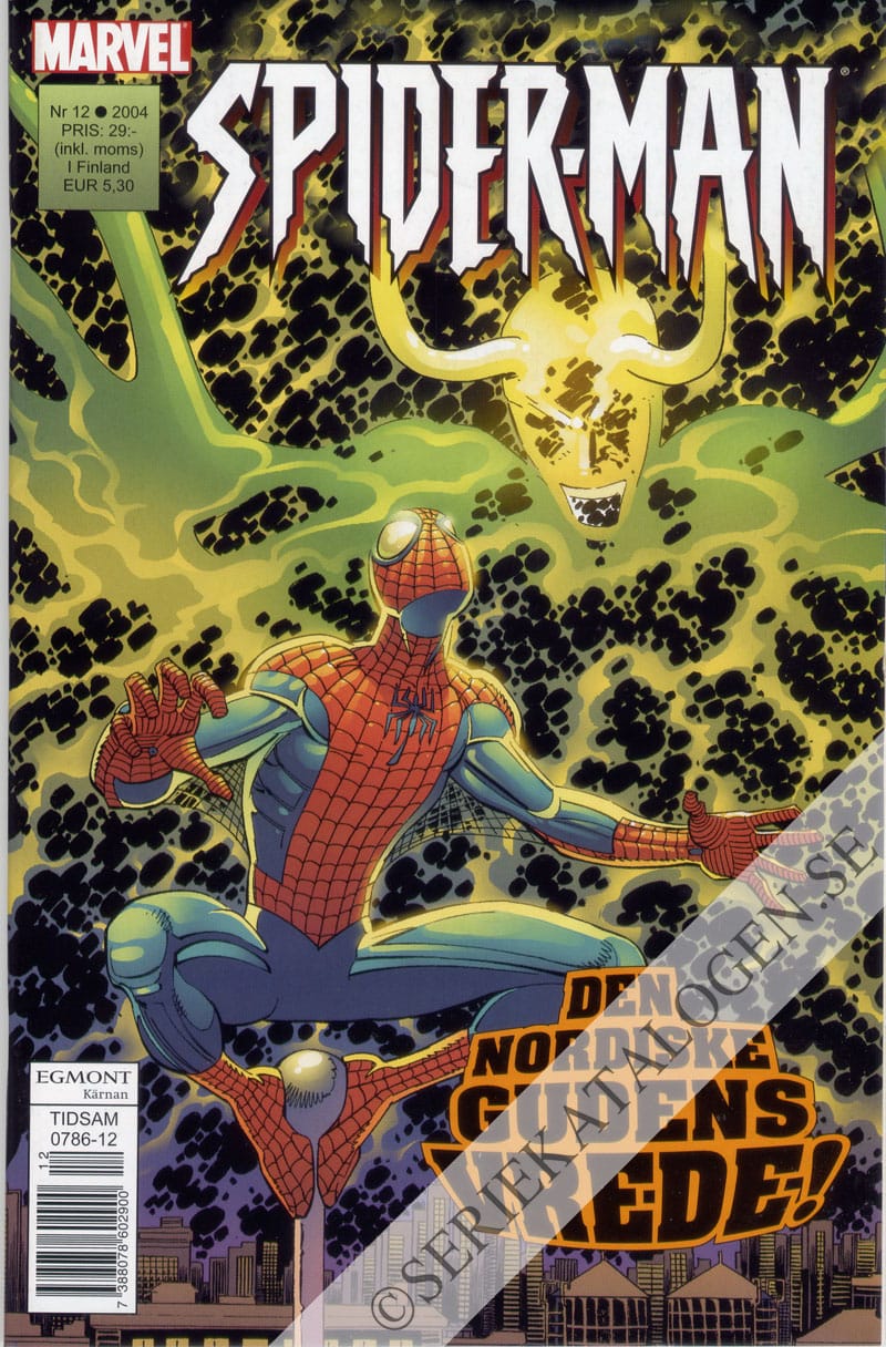 Framsida på Spider-Man #12 (2004)