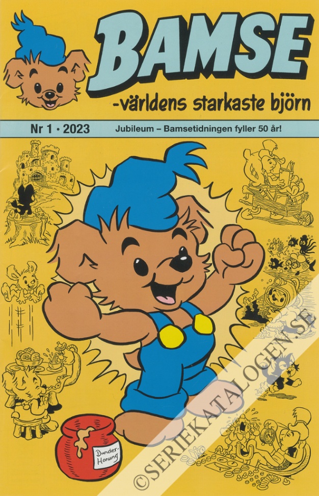 Framsida på Bamse #1 (2023)