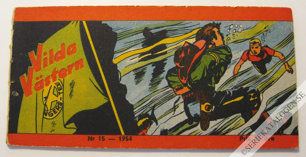 Framsida på Vilda Västern #15 (1954)