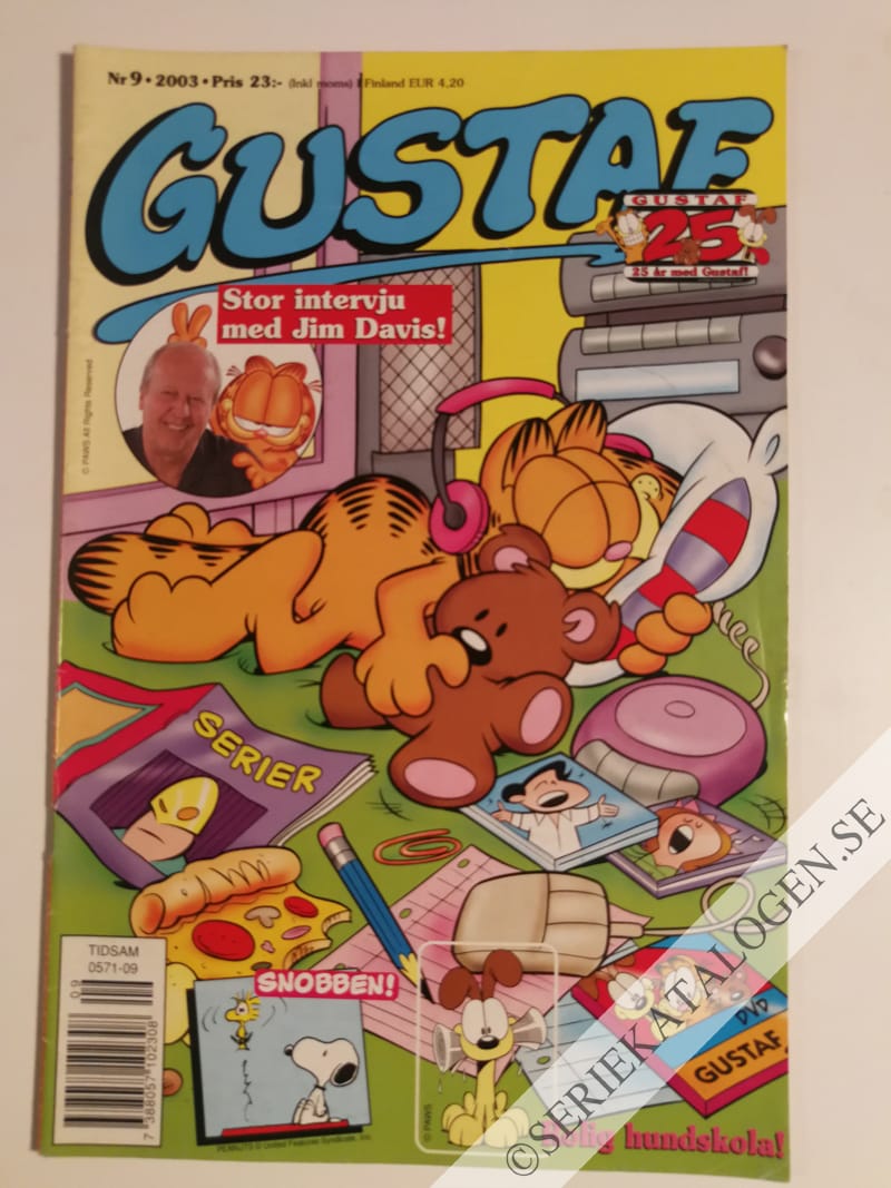 Framsida på Gustaf #9 (2003)