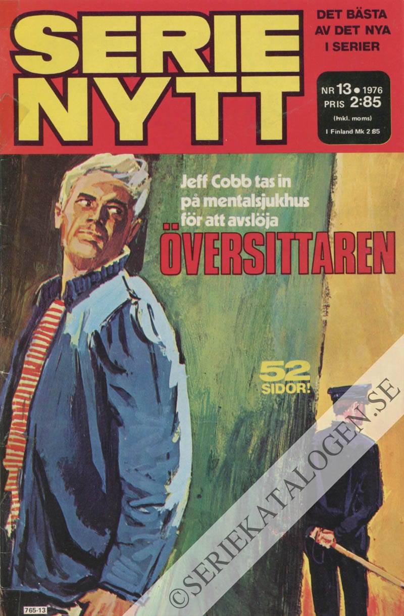 Framsida på Serie-Nytt #13 (1976)