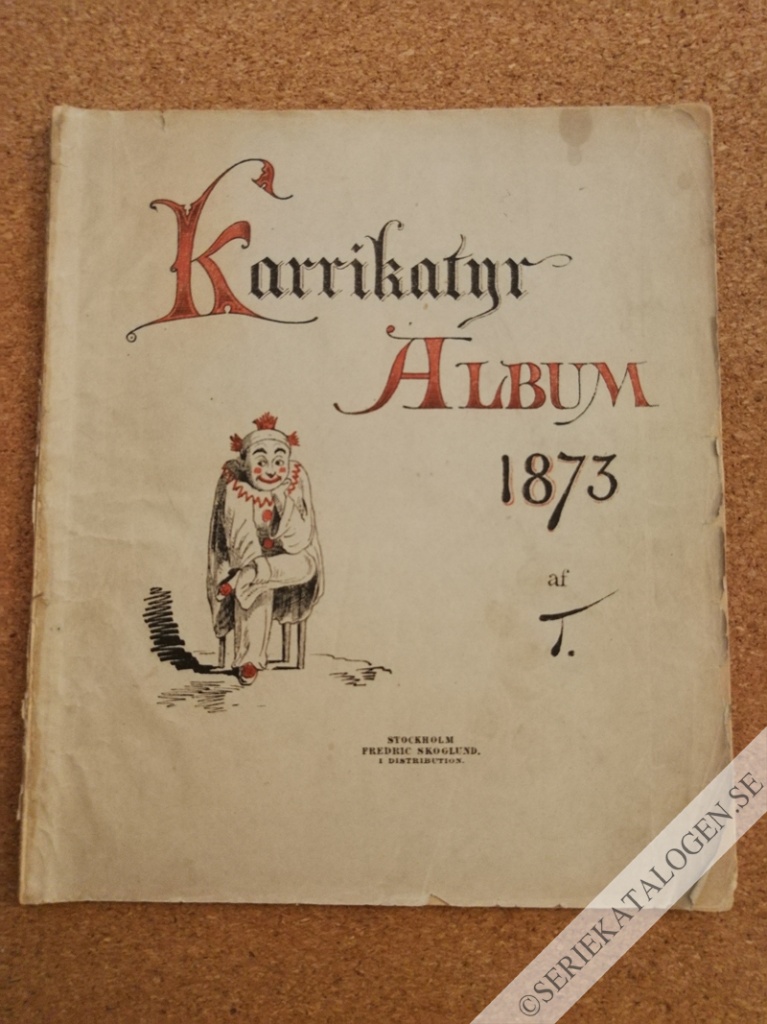 Framsida på Karrikatyralbum # (1873)