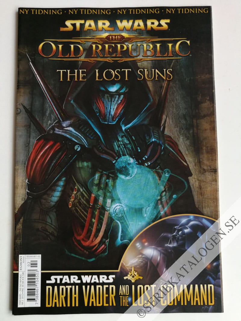 Framsida på Star Wars - The Old Republic The lost suns (2012)