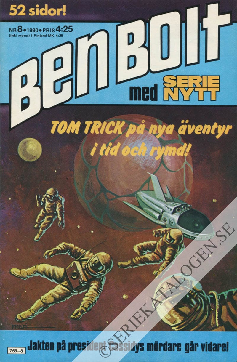 Framsida på Serie-Nytt #8 (1980)