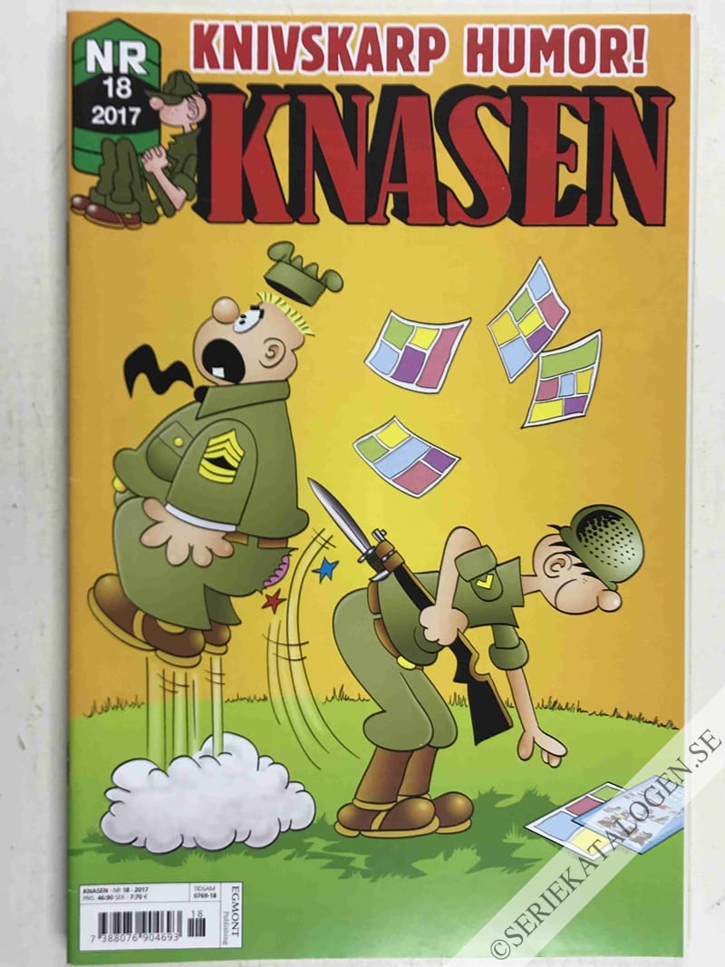 Framsida på Knasen #18 (2017)