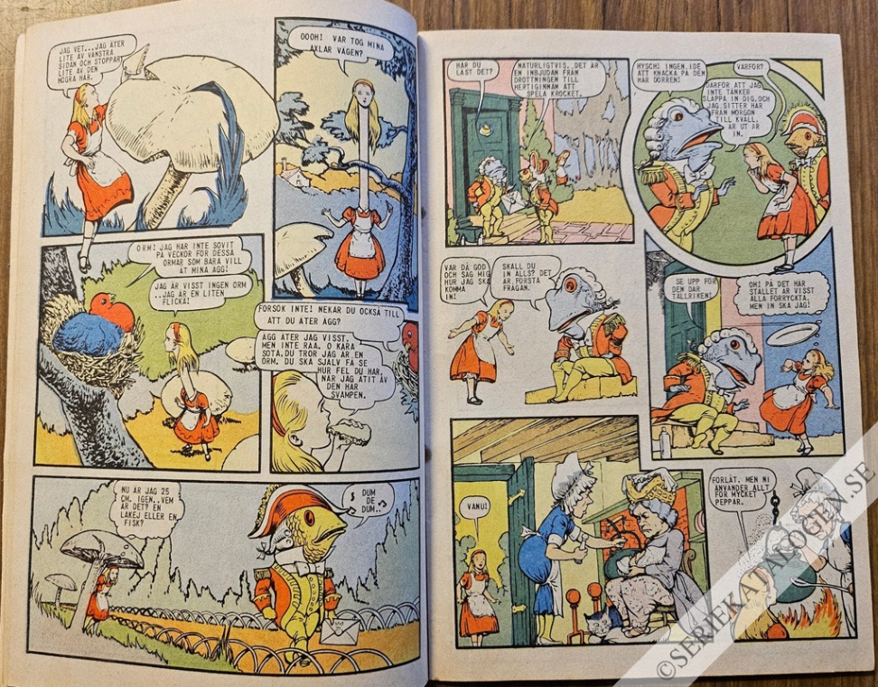 Exempel på Alice i Underlandet (1956)