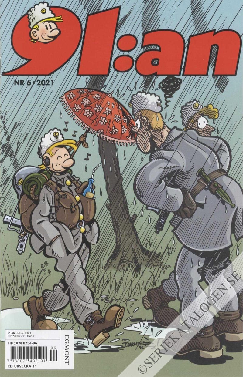 Framsida på 91:an #6 (2021)