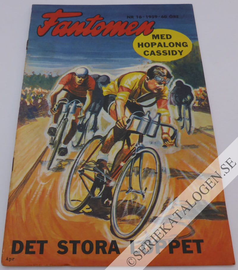 Framsida på Fantomen #16 (1959)