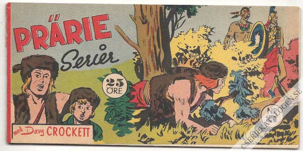 Framsida på Prärie-serier #21 (1958)