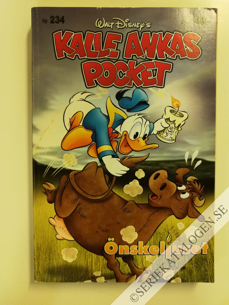 Framsida på Kalle Ankas pocket #234 - Önskeljuset (1999)