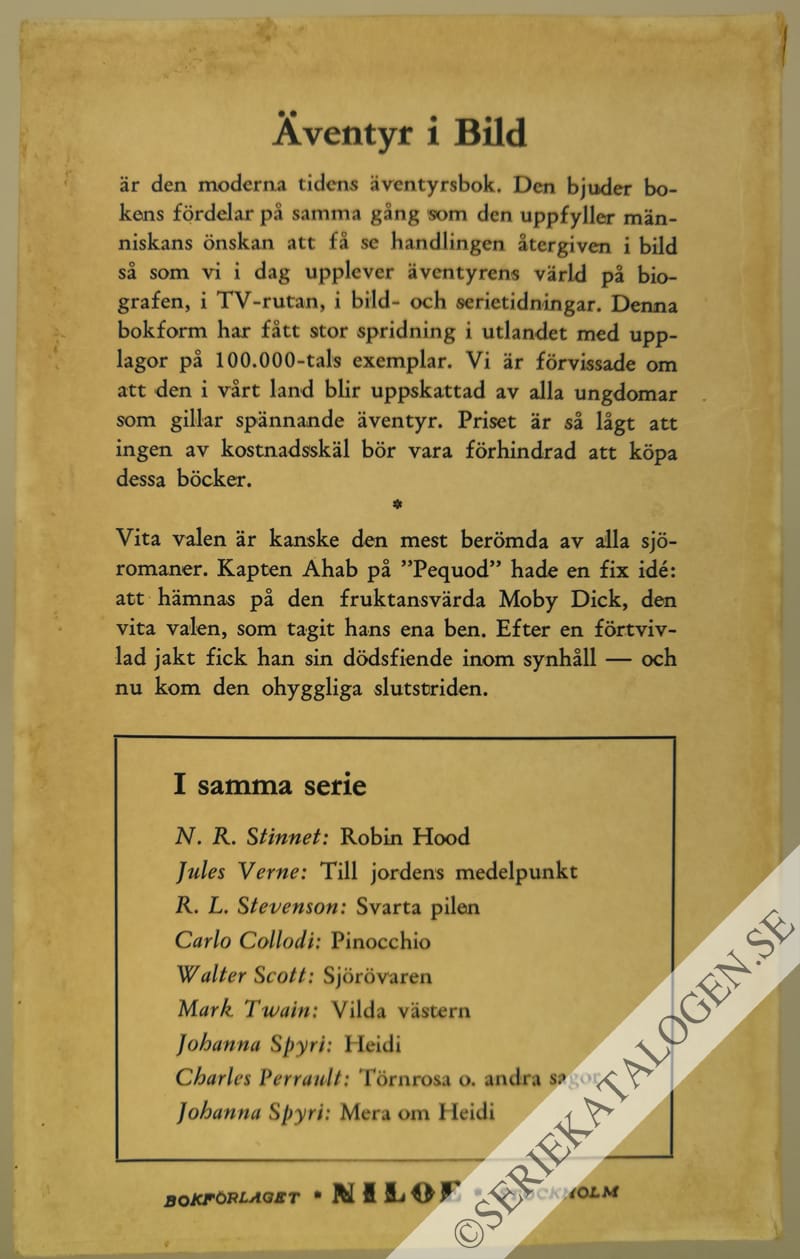 Baksida på Vita valen (1968)