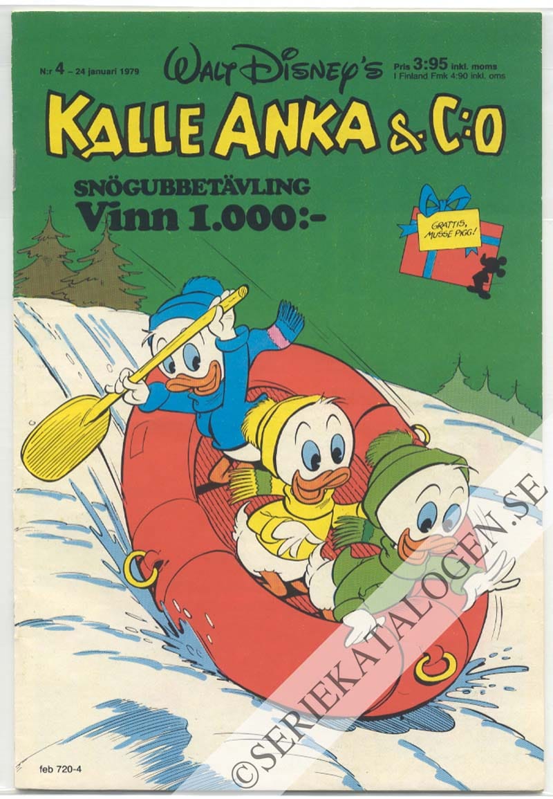 Framsida på Kalle Anka & C:o #4 (1979)