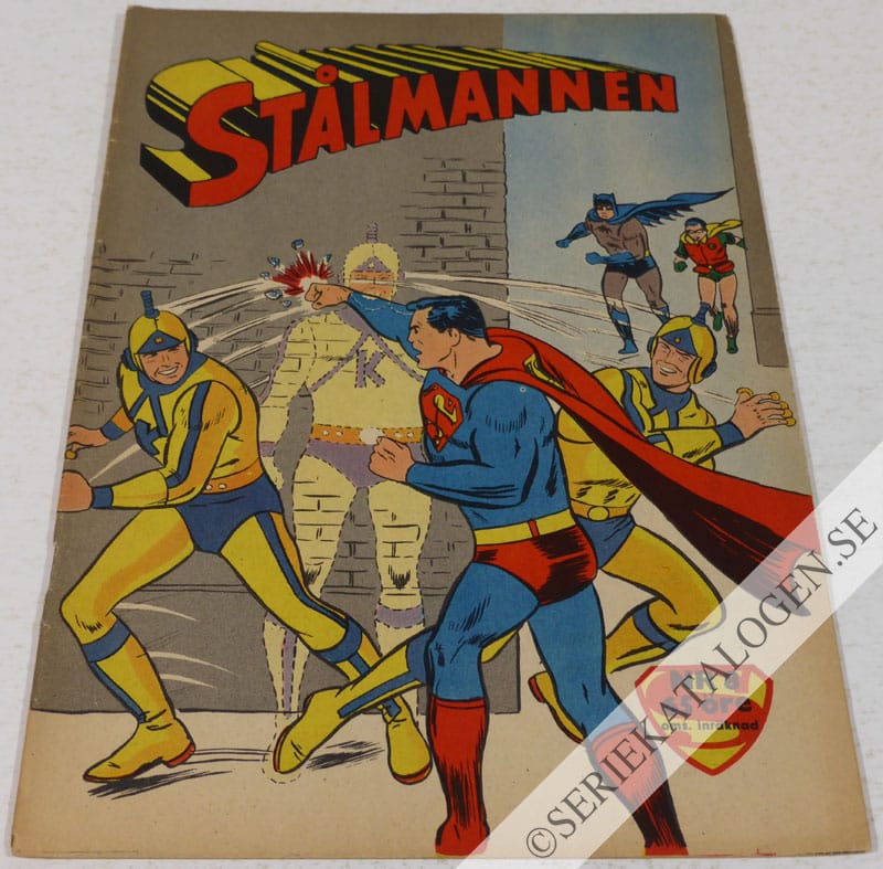 Framsida på Stålmannen #8 (1960)