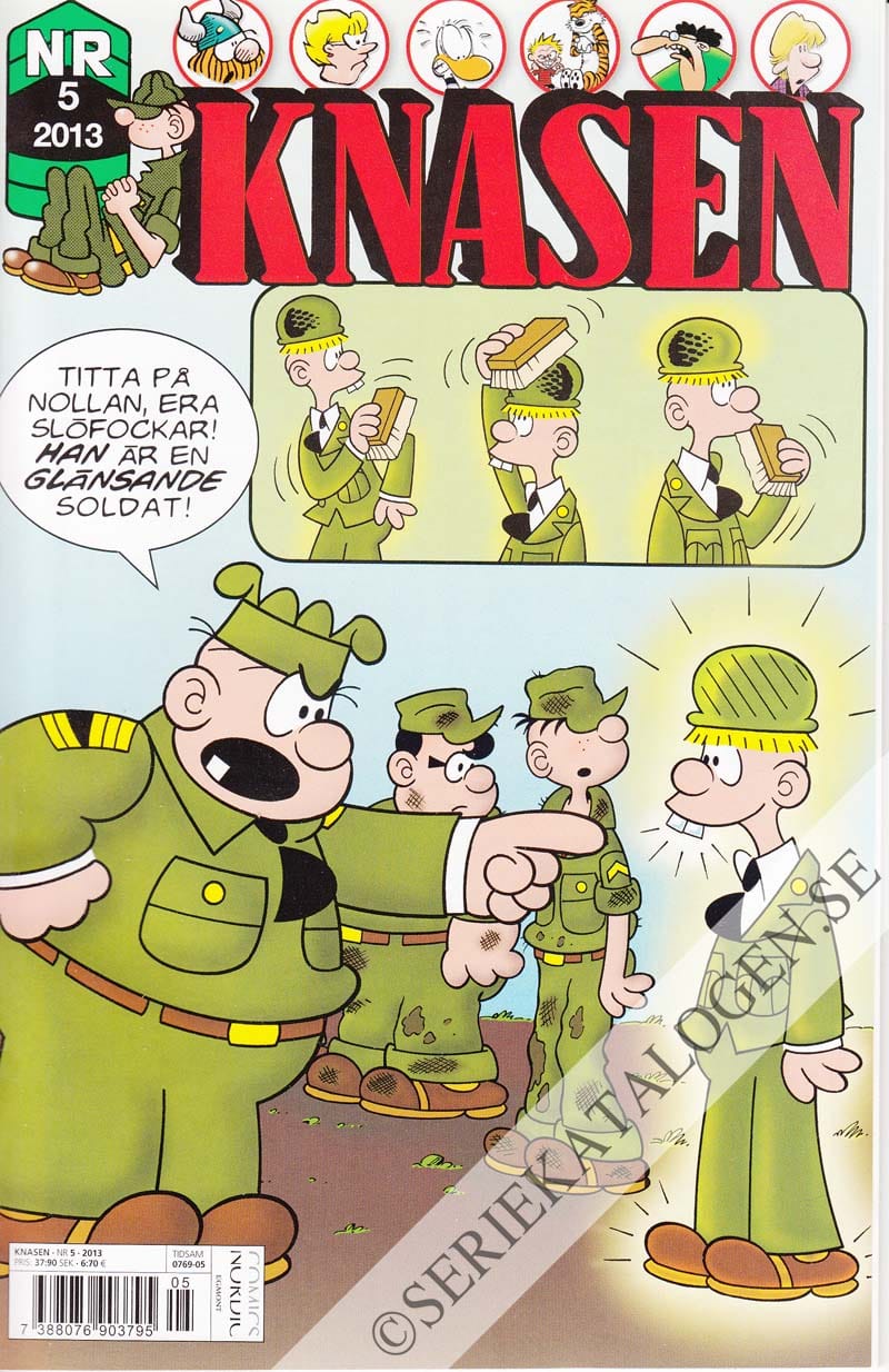 Framsida på Knasen #5 (2013)