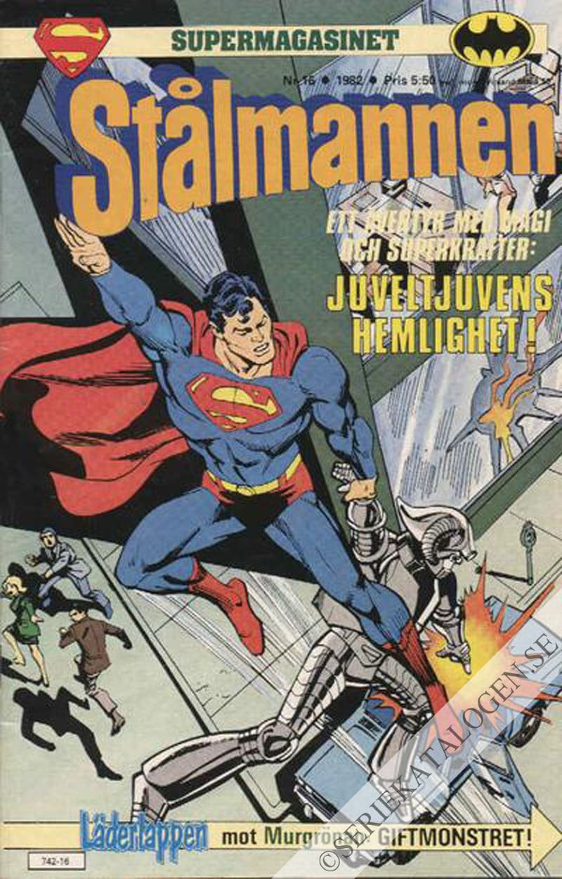 Framsida på Supermagasinet #16 (1982)