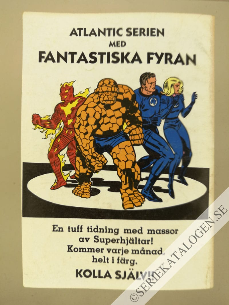 Baksida på Den bittra striden (1979)