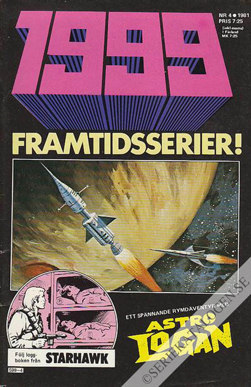 Framsida på 1999 #4 (1981)