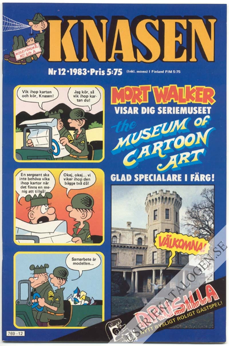 Framsida på Knasen #12 (1983)