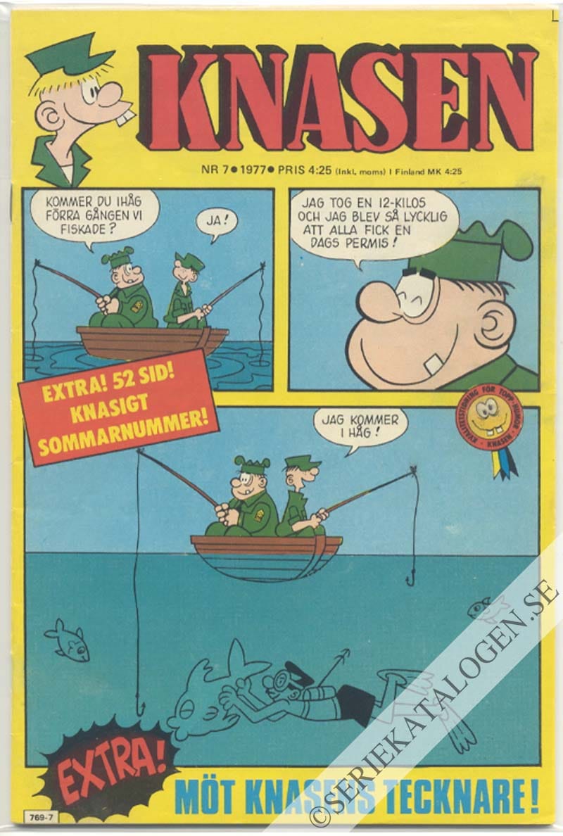 Framsida på Knasen #7 (1977)
