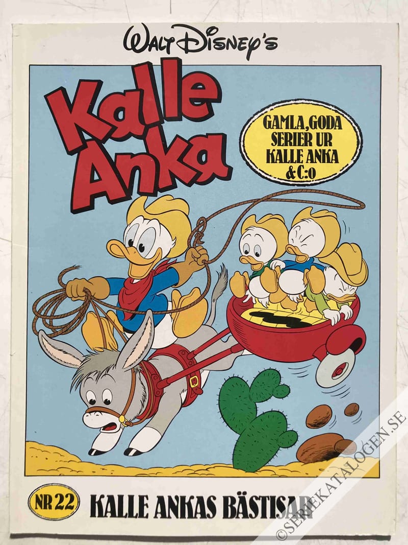 Framsida på Kalle Ankas bästisar #22 (1985)