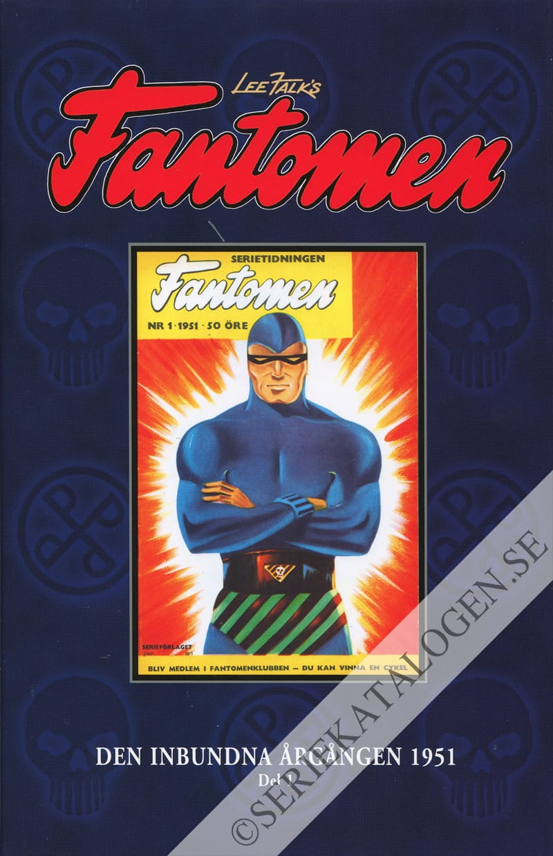 Framsida på Fantomen - den inbundna årgången 1951 del1 (2002)