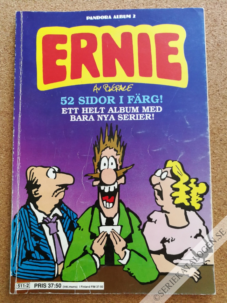 Framsida på Pandora album Ernie (1990)