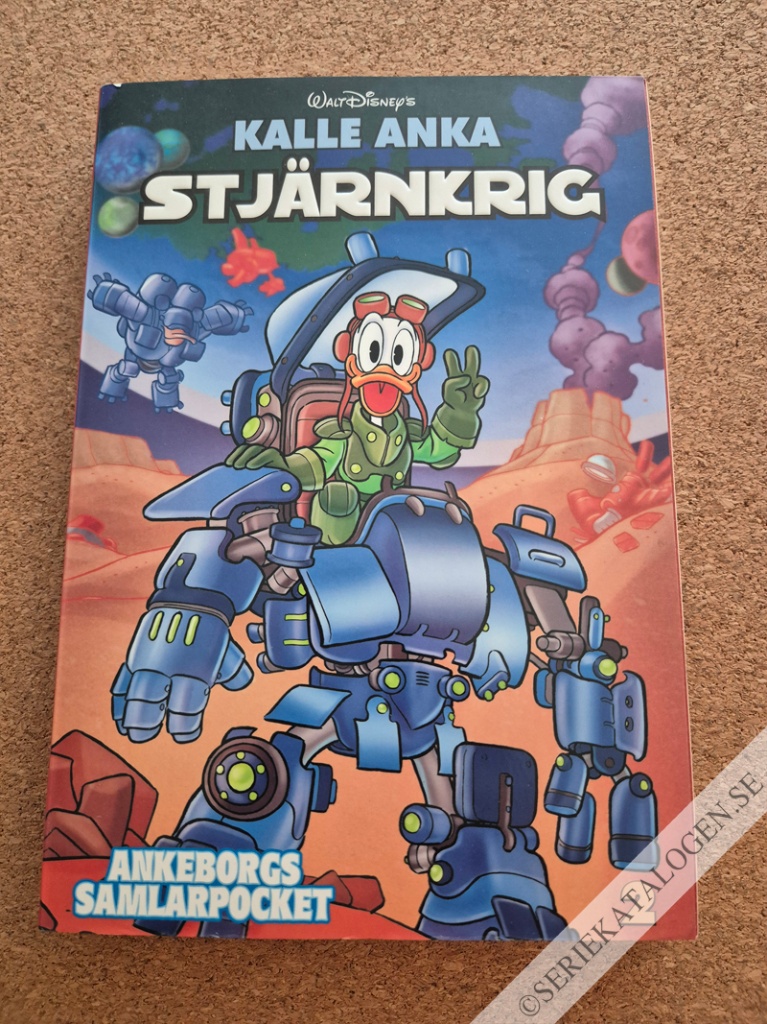 Framsida på Ankeborgs samlarpocket Kalle Anka - Stjärnkrig 2 (2016)