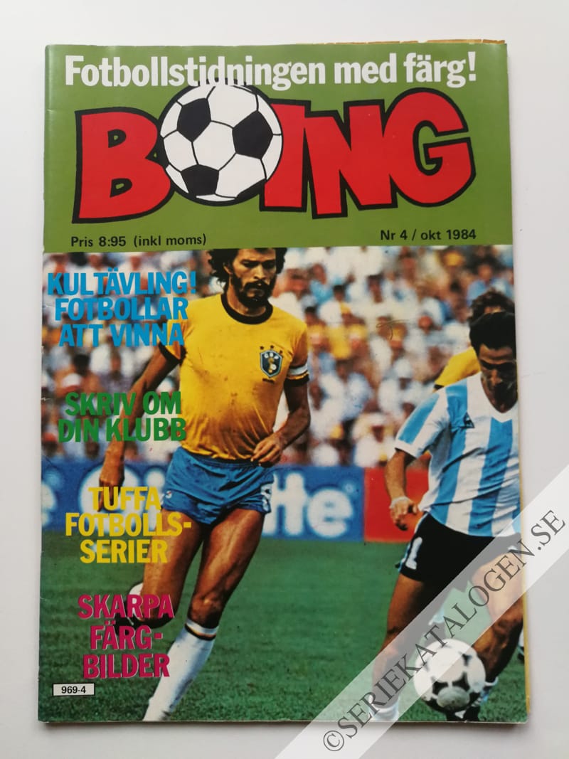 Framsida på Boing #4 (1984)