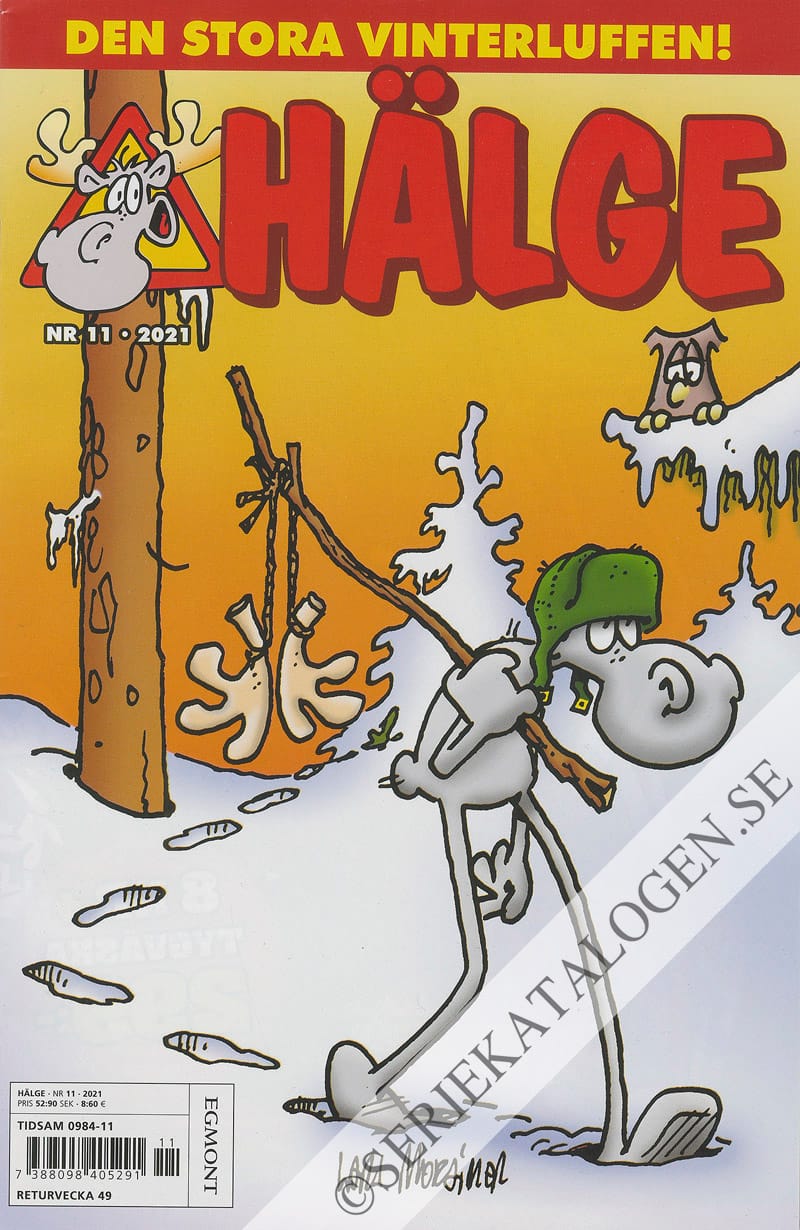 Framsida på Hälge #11 (2021)