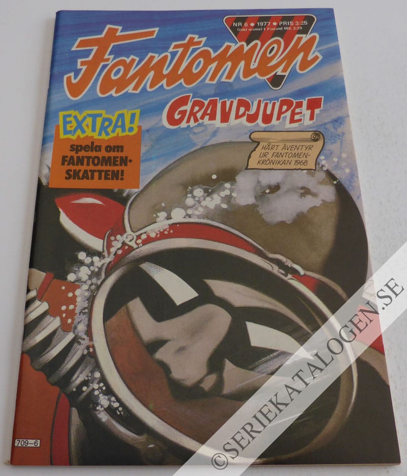 Framsida på Fantomen #6 (1977)
