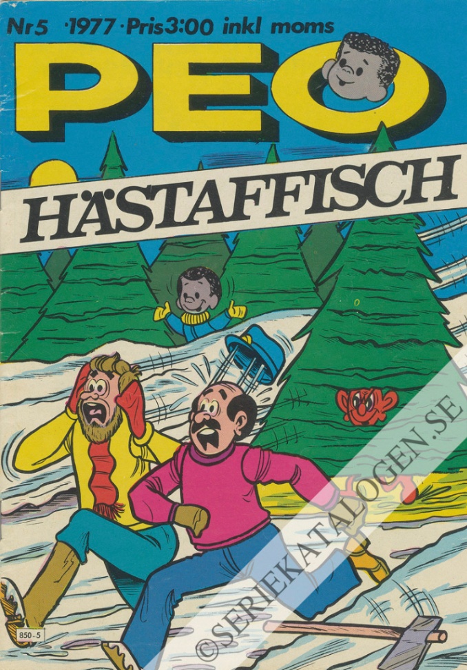 Framsida på Peo #5 (1977)