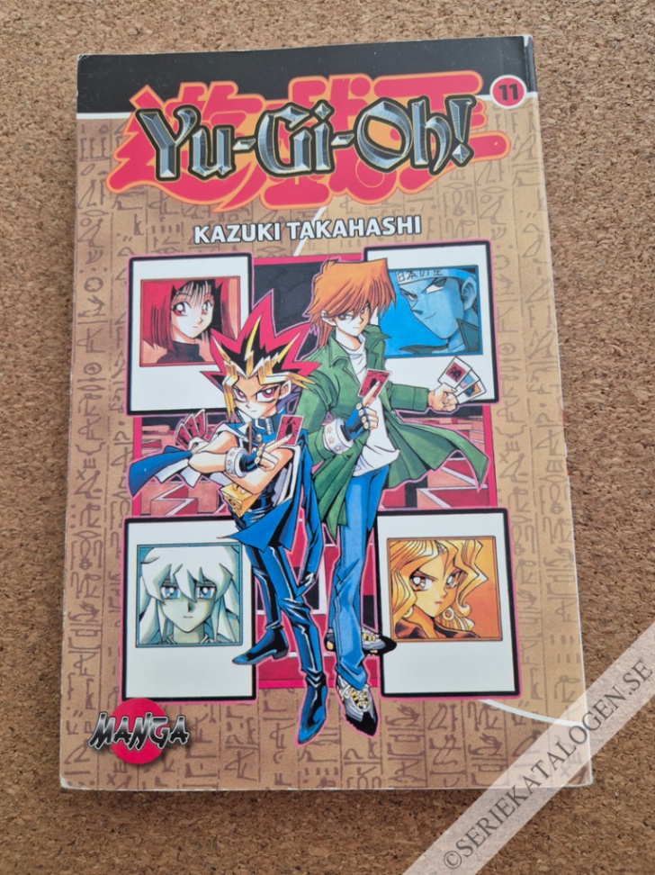 Framsida på Yu-Gi-Oh! #11 - Dubbel trubbel (2006)